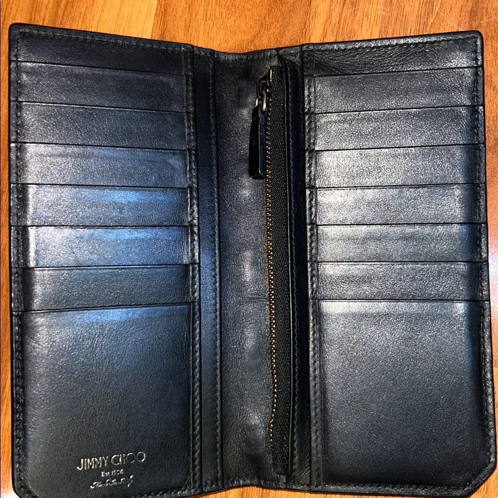 Authentic Jimmy Choo Cooper Star Bi Fold Wallet